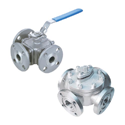 3 Way & 4 Way Ball Valves Manufacturers in India
